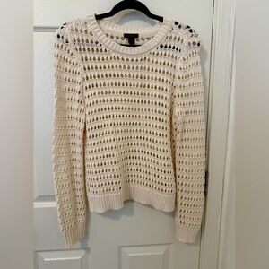 Halogen Women's Cream Sweater